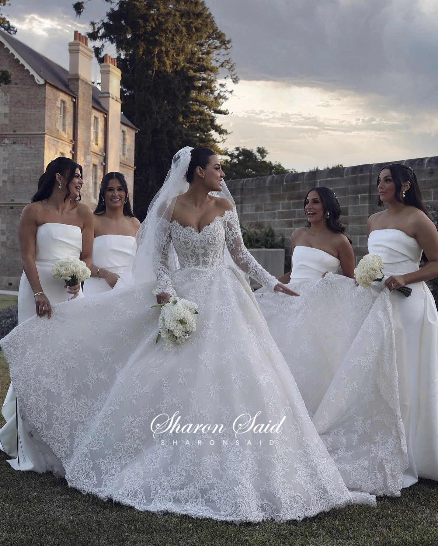 Buy Sharon Said's Beaded Dubai Ball Gown in Australia.