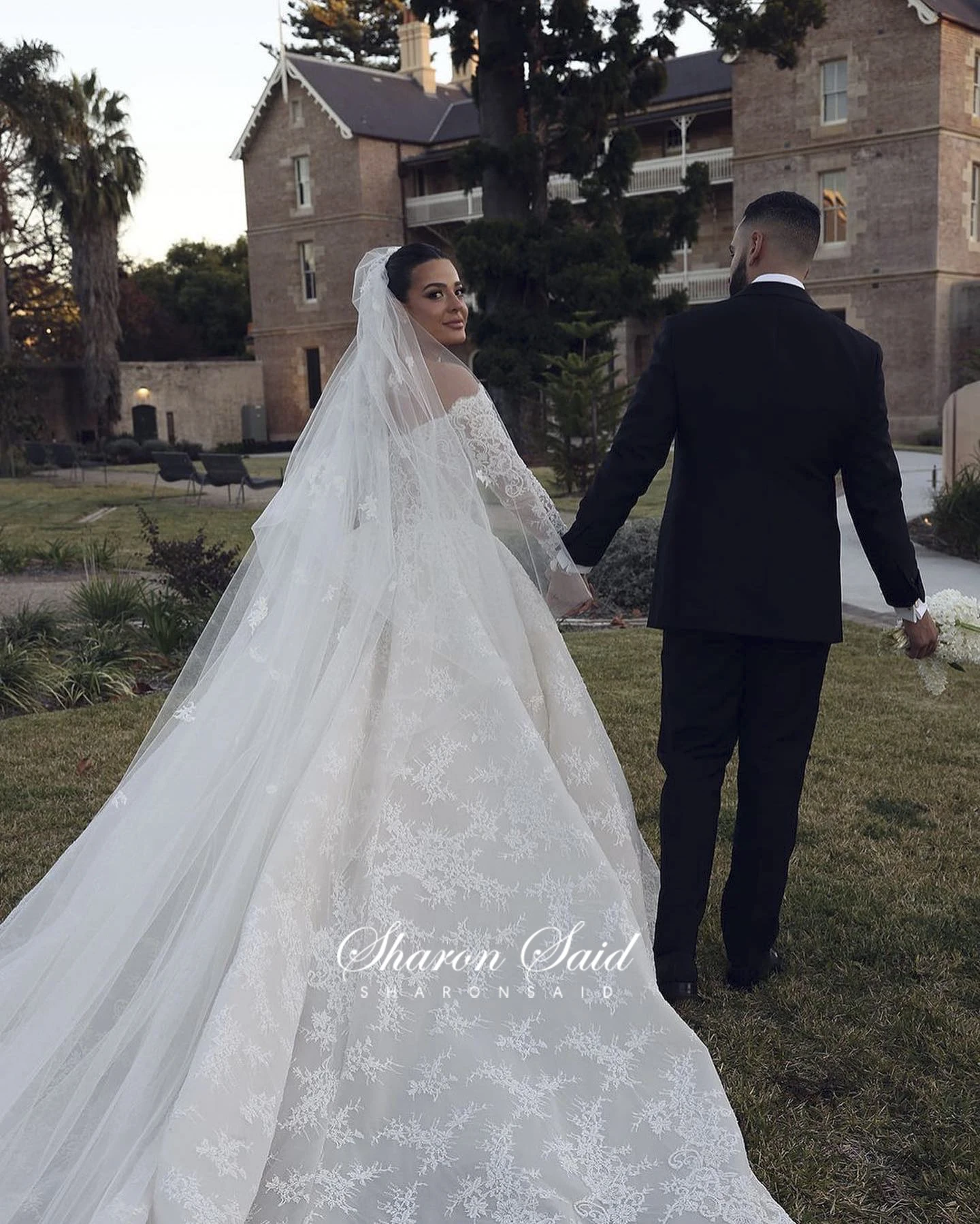 Buy Sharon Said's Beaded Dubai Ball Gown in Australia.