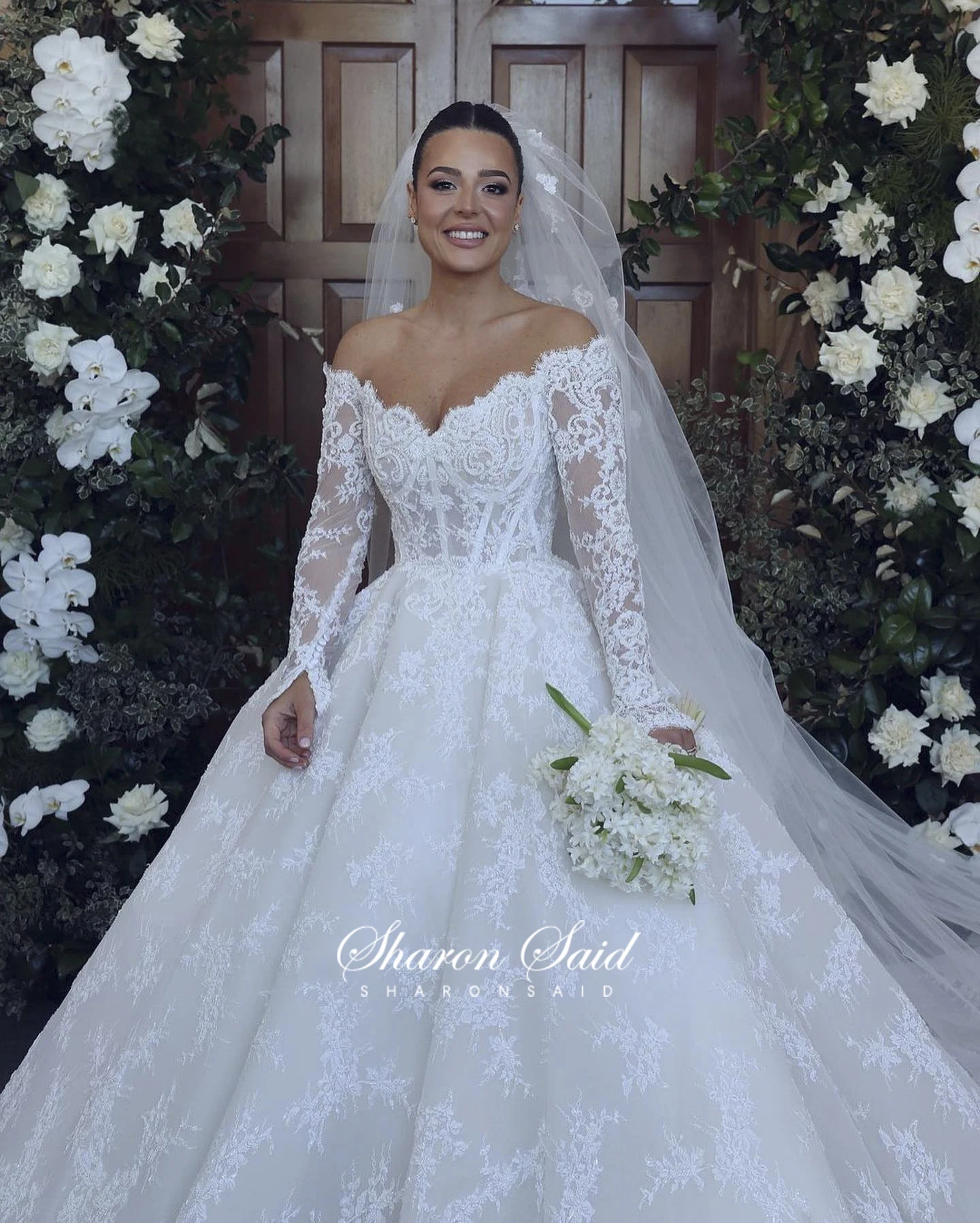 Buy Sharon Said's Beaded Dubai Ball Gown in Australia.